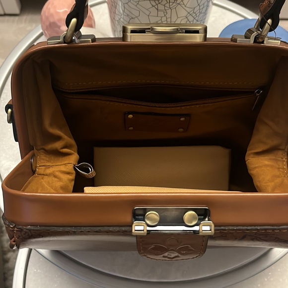 Patricia Nash Gracchi Satchel Signature Map Collection - Picture 6 of 9